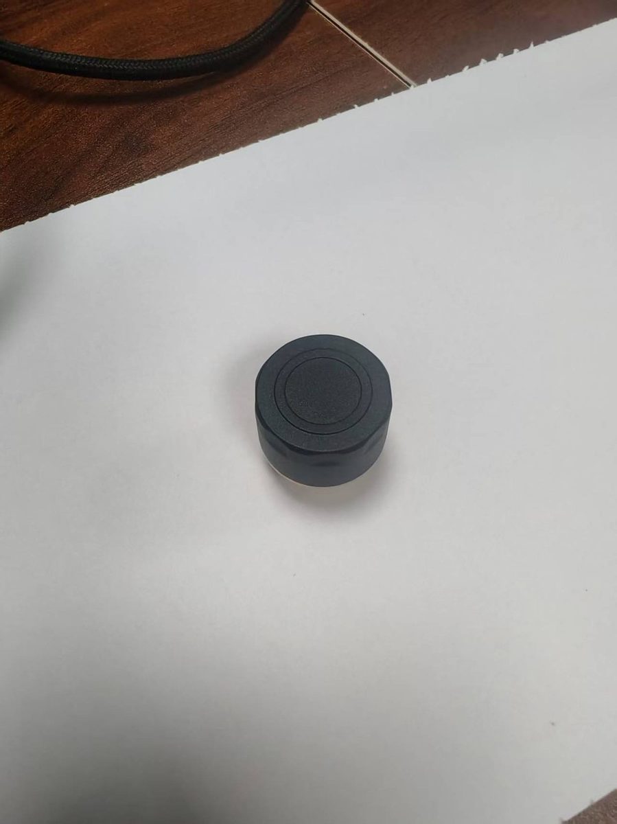 External screw-on TPMS sensor for heavy vehicle tyres, GZVIA